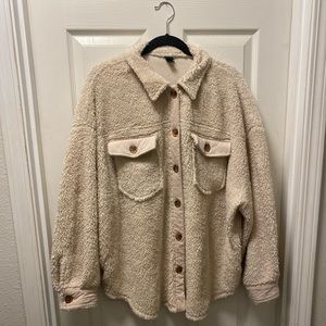 Wild Fable Sherpa Shacket